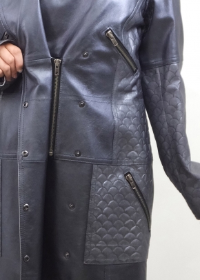 cityshop レザー　コート　FAUX LEATHER COAT CITYSHOP(シティーショップ)の「FAUX LEATHER JACKET（CITYSHOP